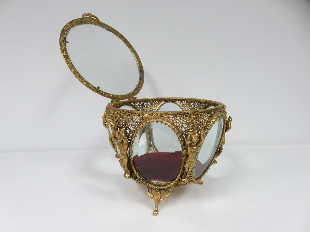 Ormolu Jewelry Casket