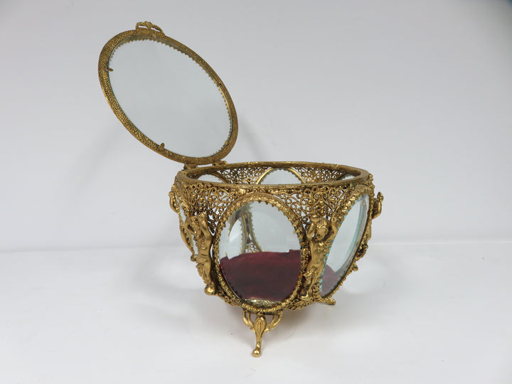 Ormolu Jewelry Casket