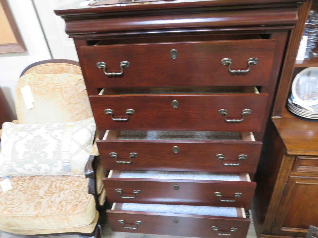 Five Drawer Highboy Dresser