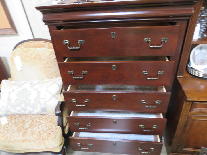 Five Drawer Highboy Dresser