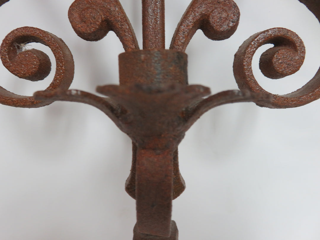 Cast Iron Wall Sconce