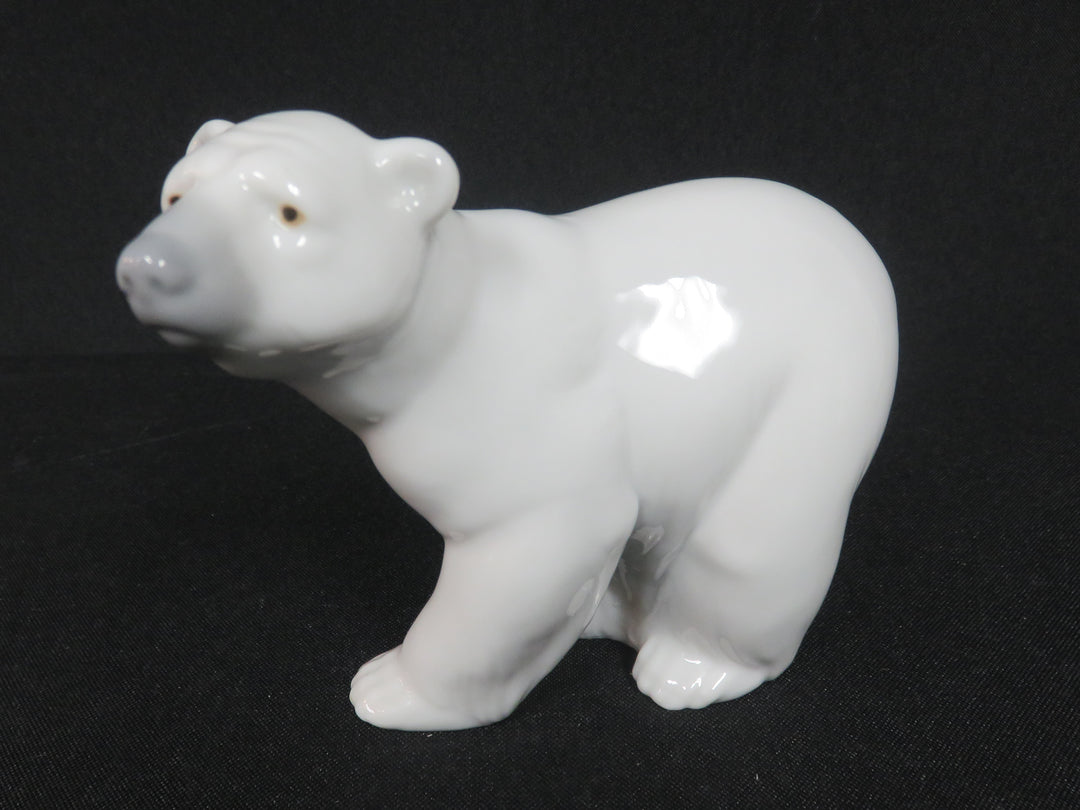 Lladro Polar Bear Figurine