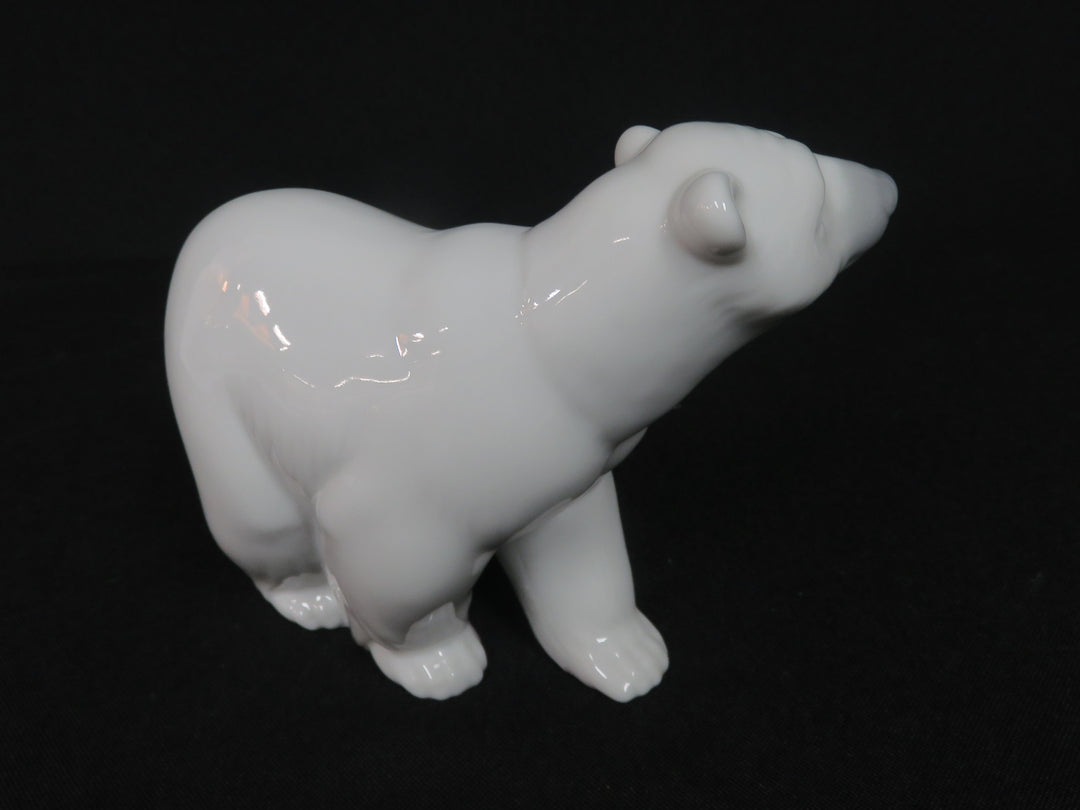 Lladro Polar Bear Figurine