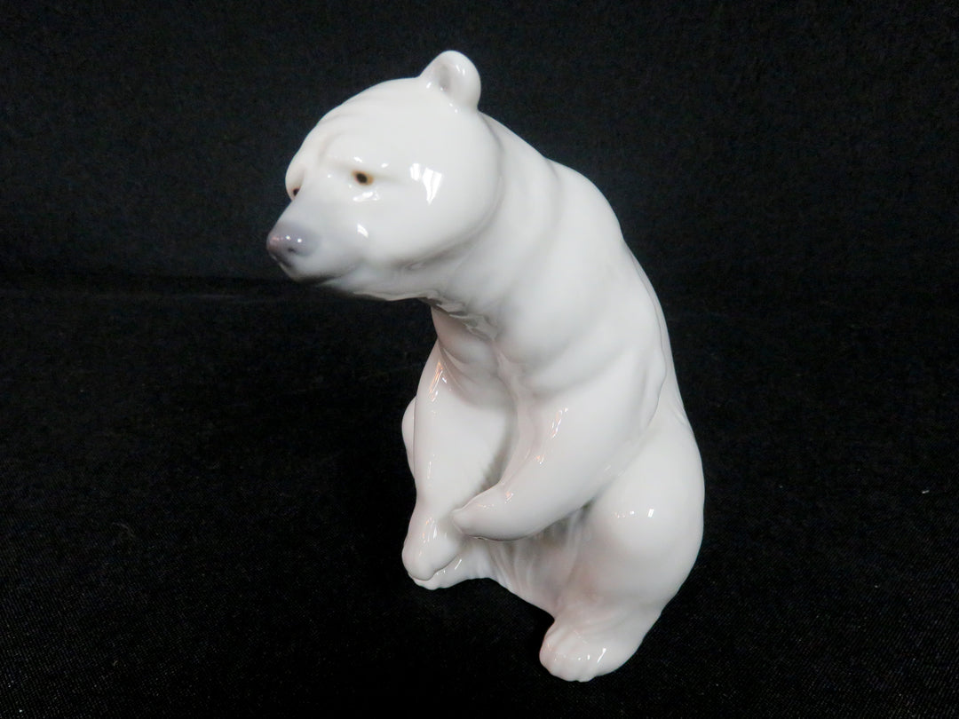 Lladro Polar Bear Figurine