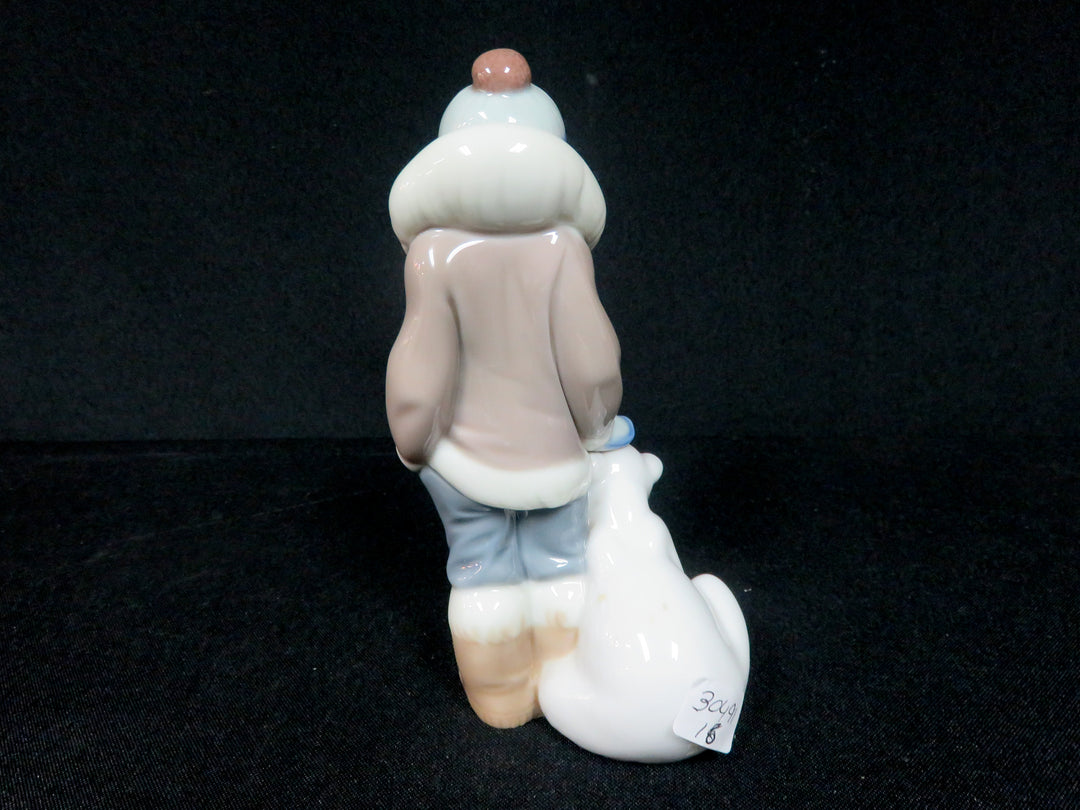 Lladró Polar Bear and Boy