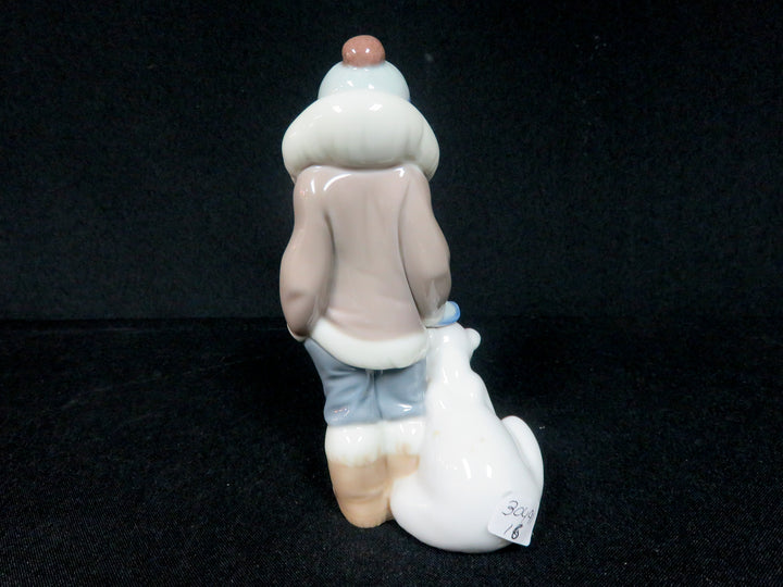 Lladró Polar Bear and Boy