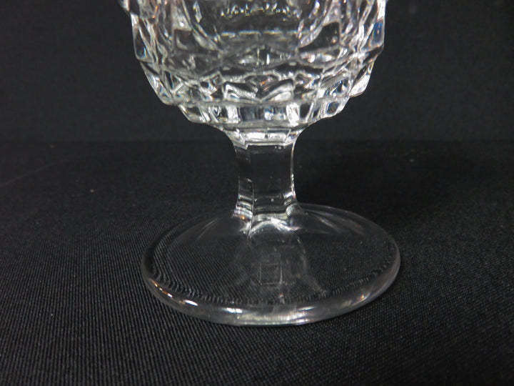 Fostoria Low Water Glasses