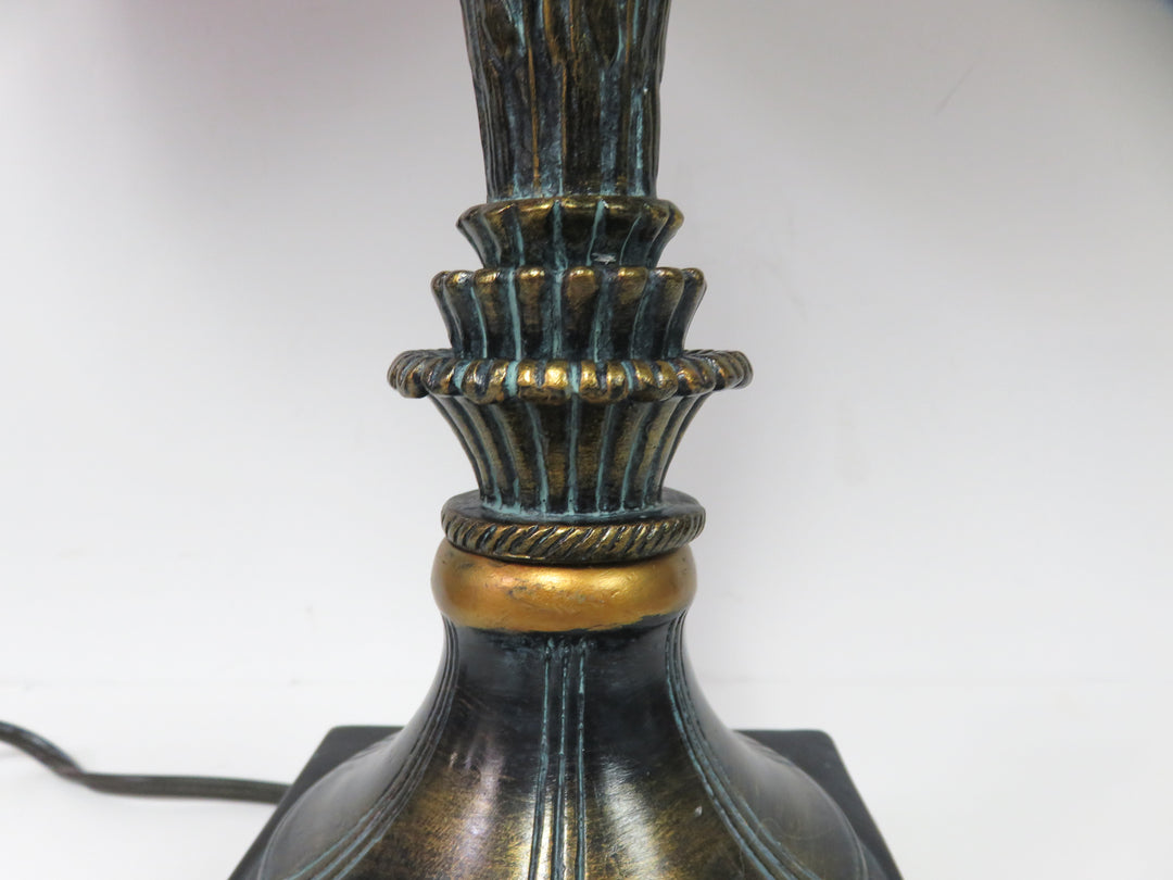 Sculpted Candlestick Table Lamp