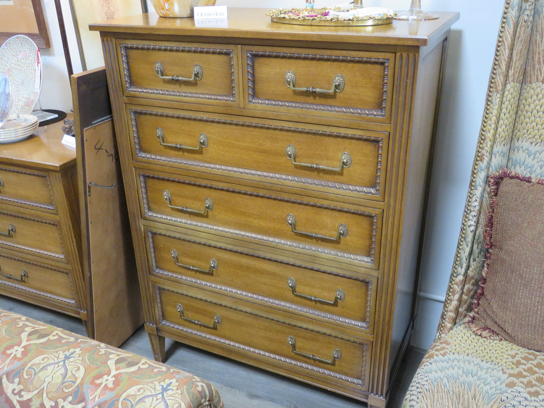 Henredon Five-Drawer Highboy
