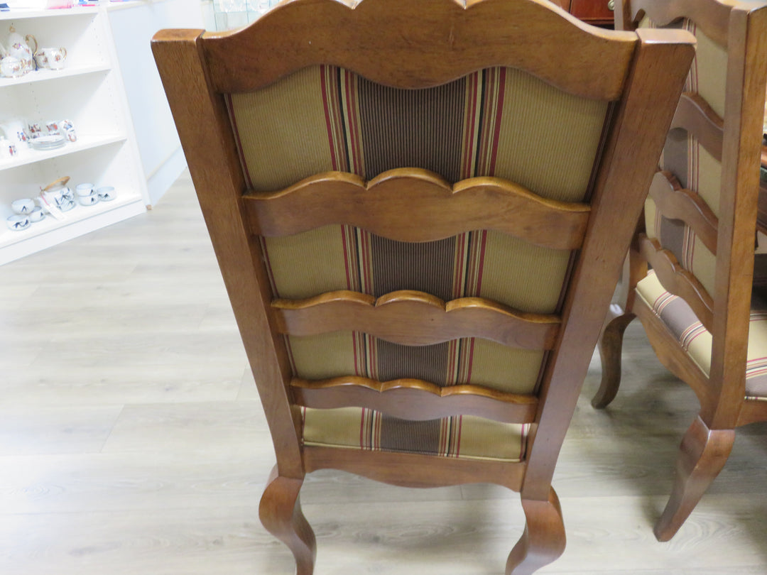 Eight Louis XV Style Dining Chairs