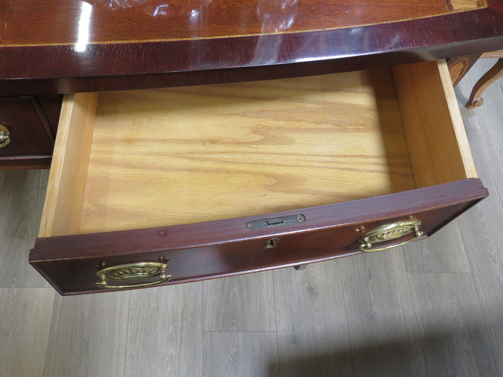Hickory Chair Co. Bowfront Console Table