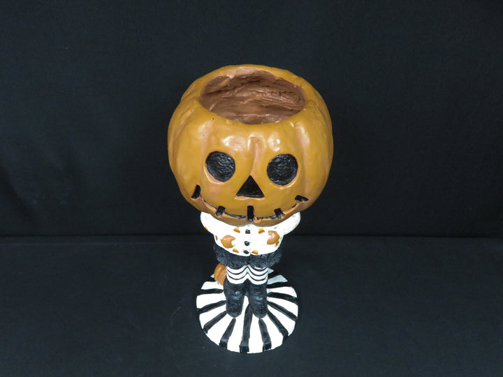Pumpkin Head Candy Bowl