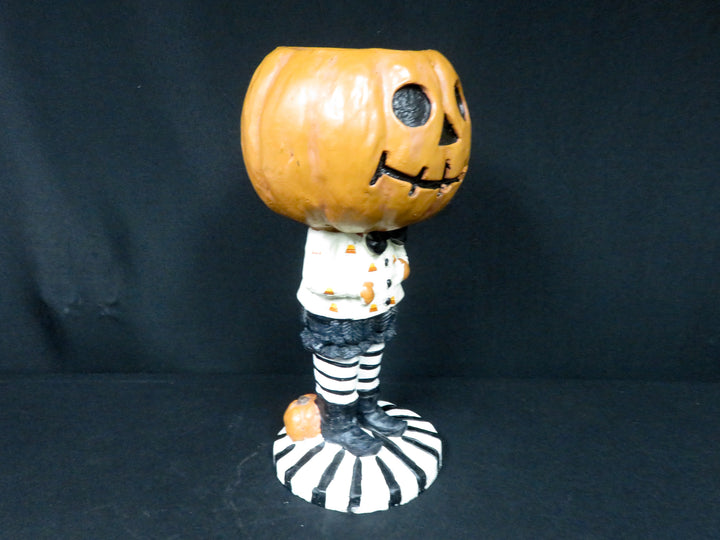 Pumpkin Head Candy Bowl