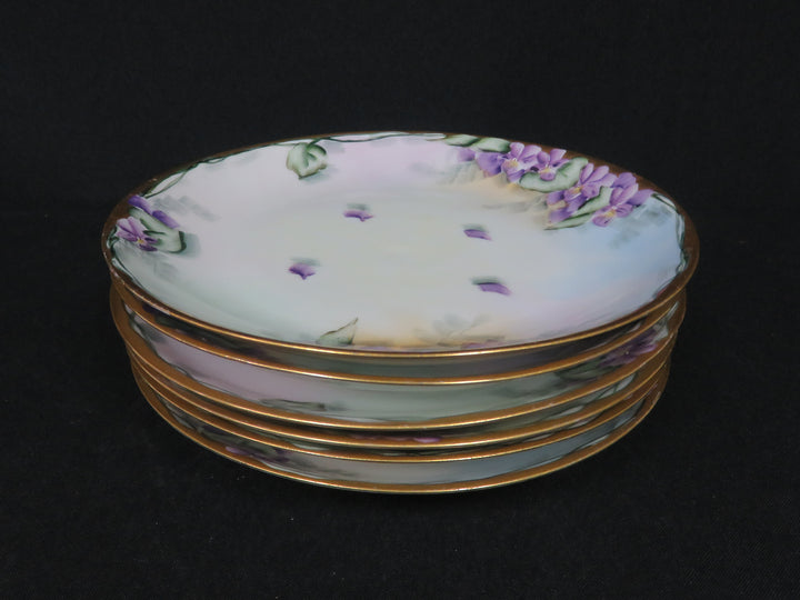 Hutschenreuther Violet Dessert Plates