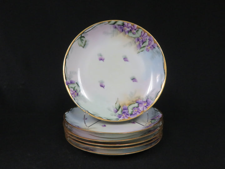 Hutschenreuther Violet Dessert Plates