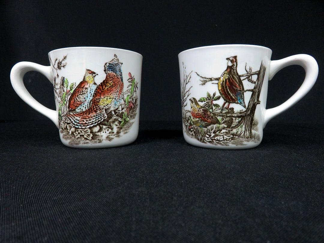 Johnson Bros. Game Bird Mugs