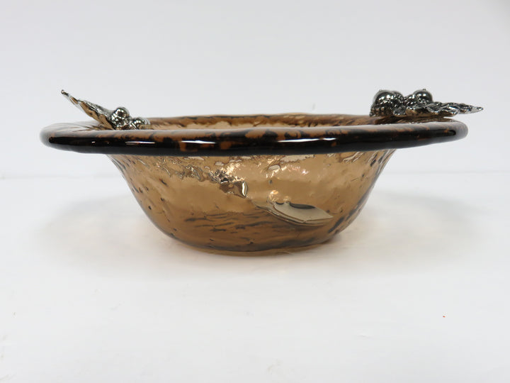 Nut Dish and Spoon