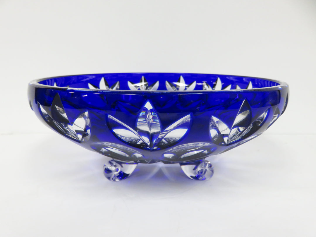 Footed Cut to Clear Bowl
