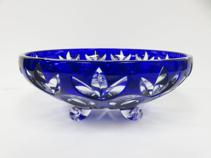 Footed Cut to Clear Bowl