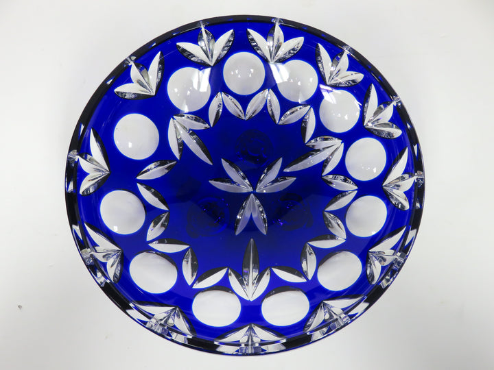 Footed Cut to Clear Bowl