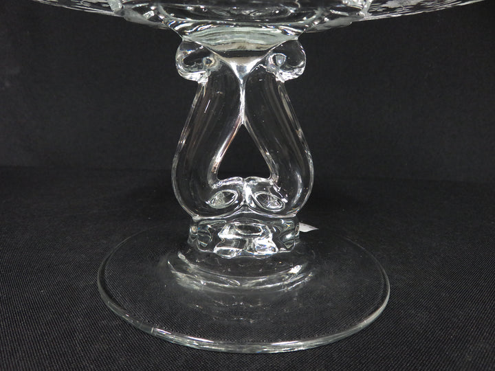 Etched Cake Stand