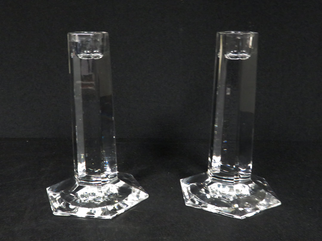 Tiffany Crystal Candlesticks