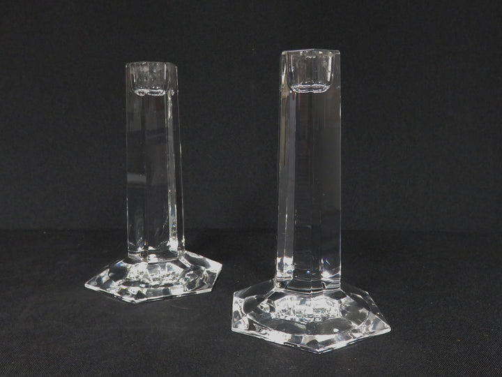 Tiffany Crystal Candlesticks