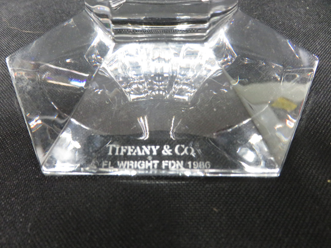 Tiffany Crystal Candlesticks