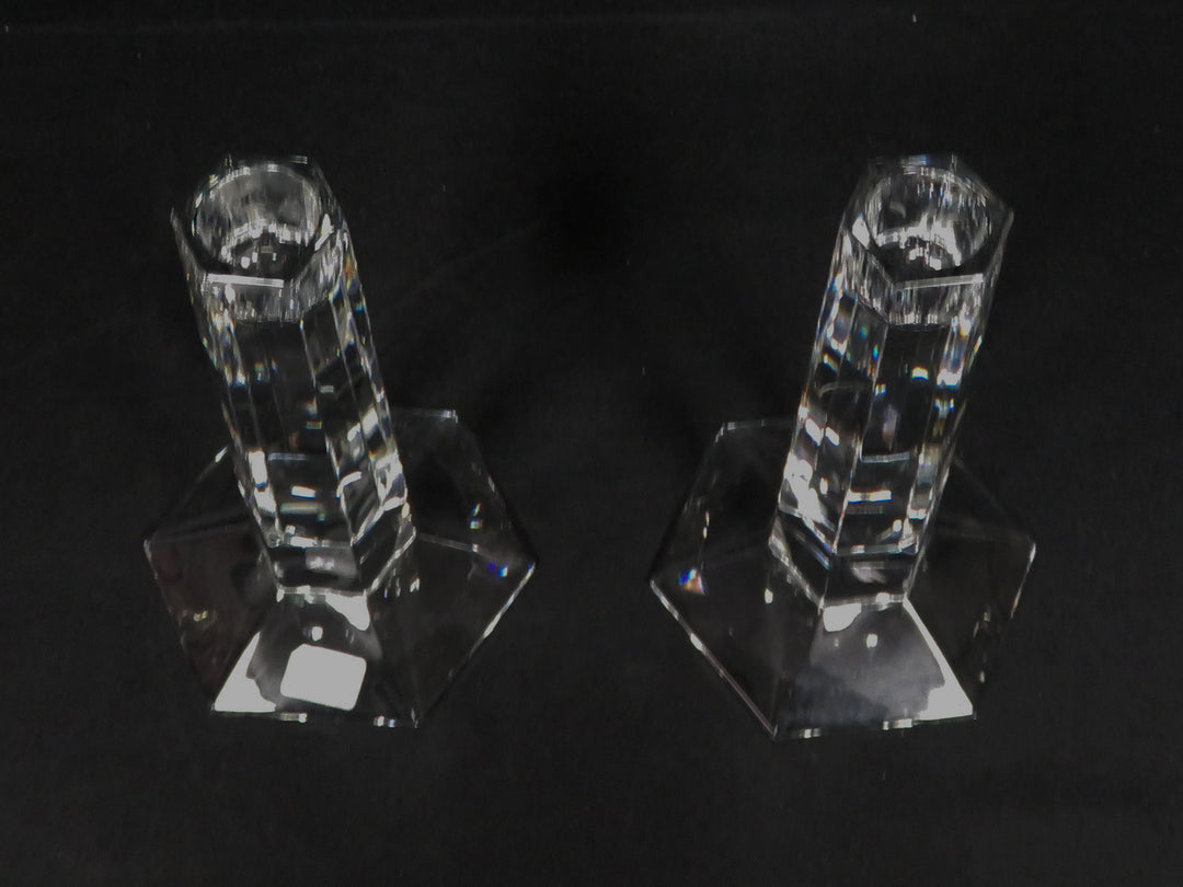 Tiffany Crystal Candlesticks