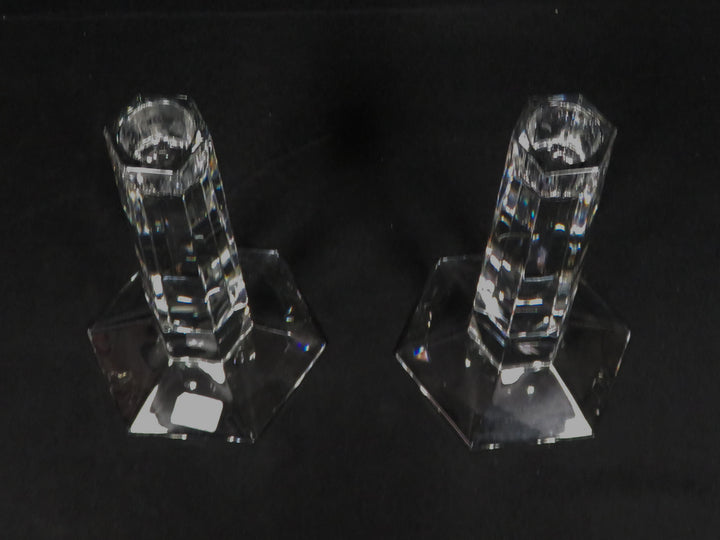 Tiffany Crystal Candlesticks