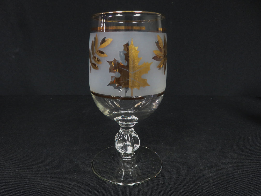 Libbey Golden Foliage Glasses