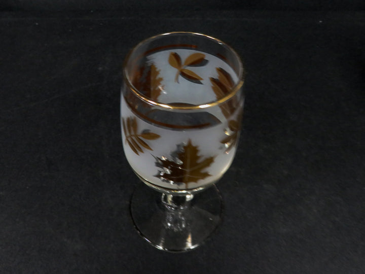 Libbey Golden Foliage Glasses