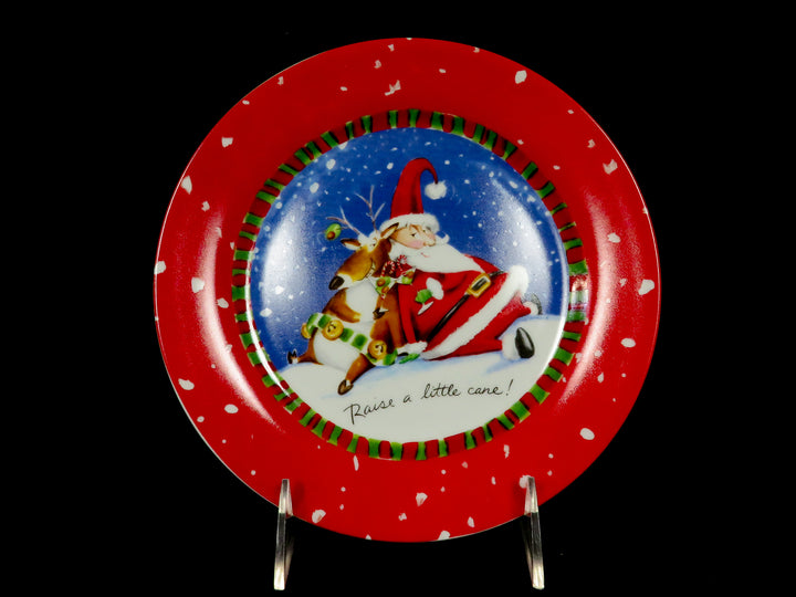 Mudpie Christmas Appetizer Plates