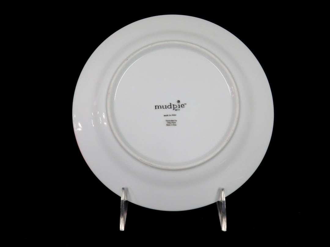 Mudpie Christmas Appetizer Plates