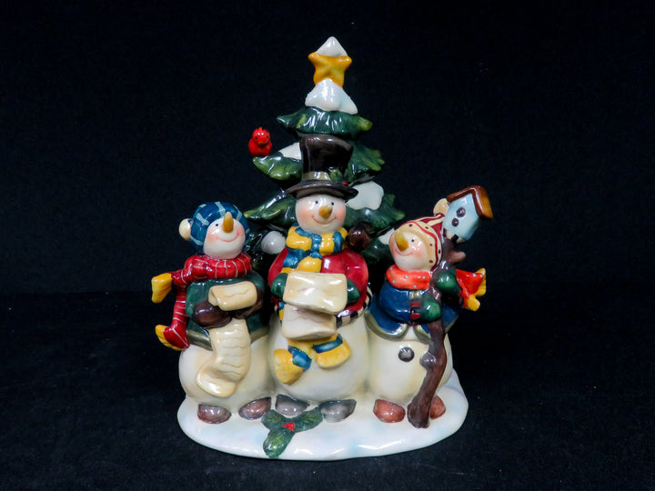Caroling Snowmen Figurine