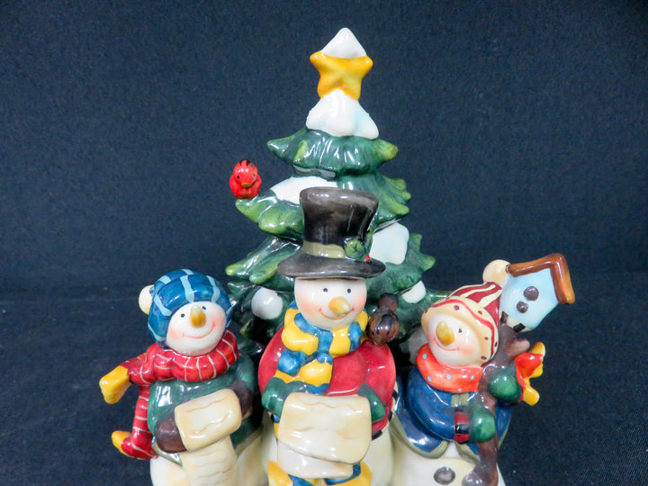 Caroling Snowmen Figurine