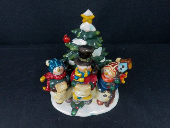 Caroling Snowmen Figurine