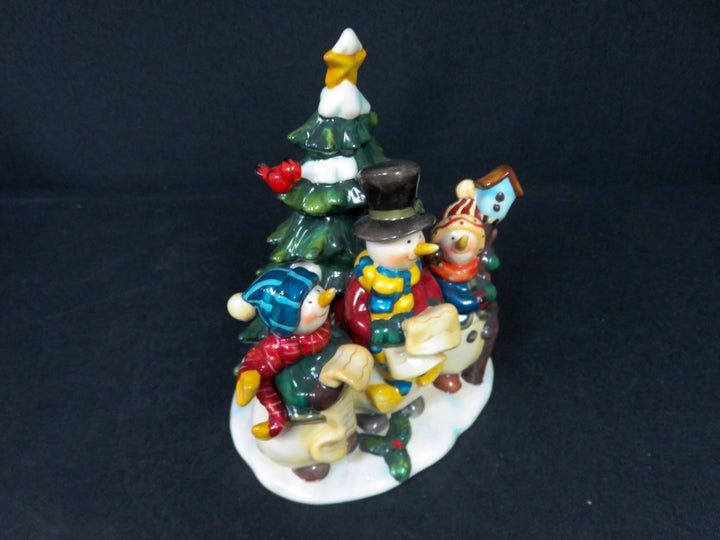 Caroling Snowmen Figurine
