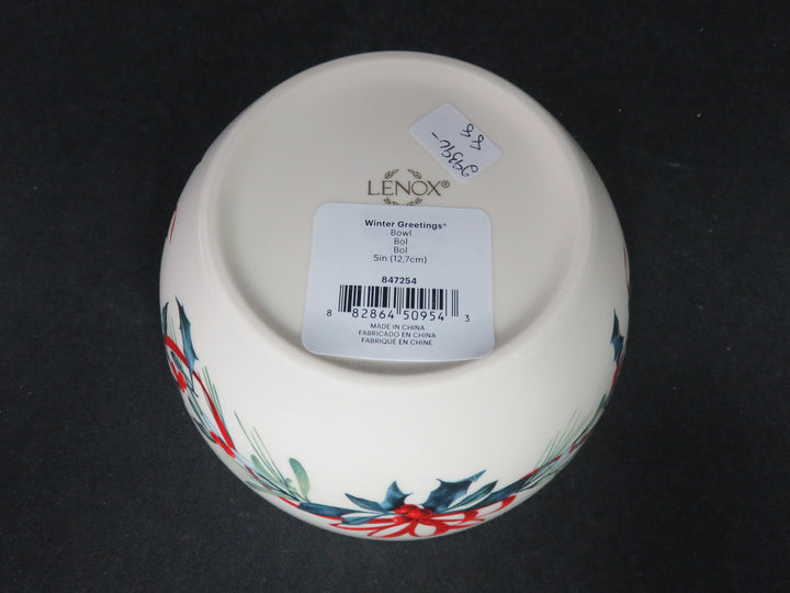 Lenox Winter Greetings Bowl