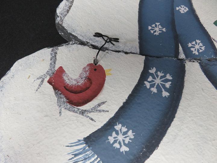 Slate Wall Decor Snowman