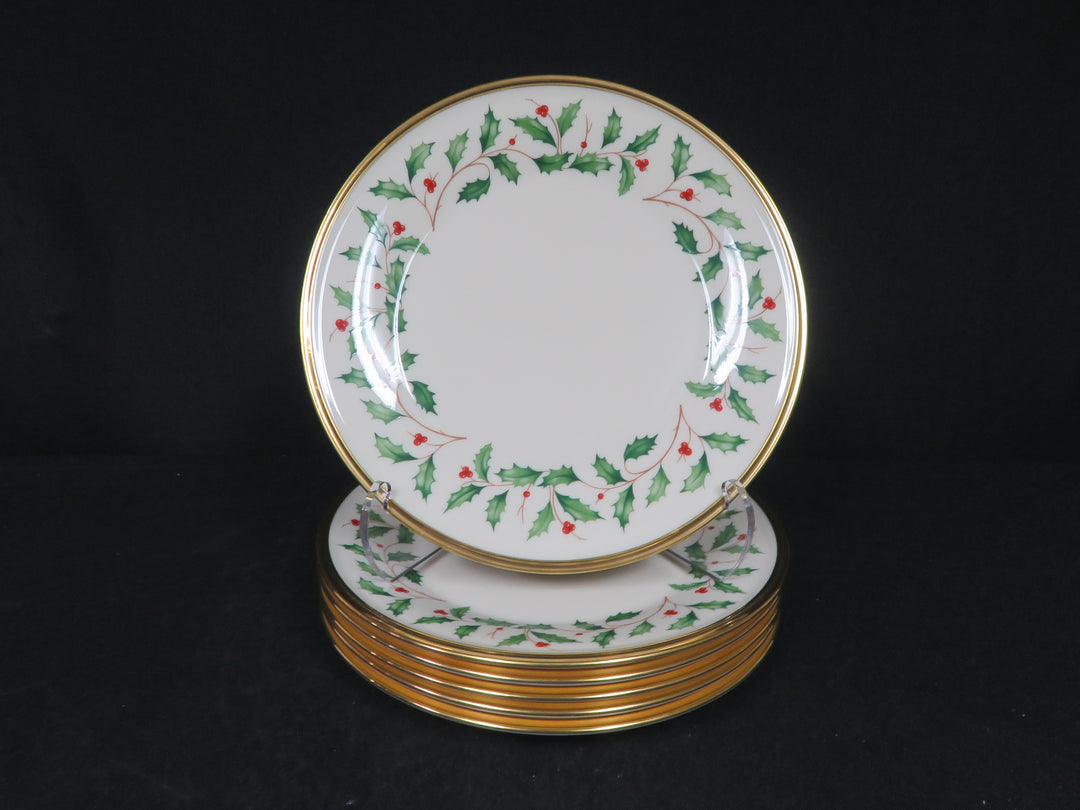 Lenox Holiday Salad/Dessert Plates