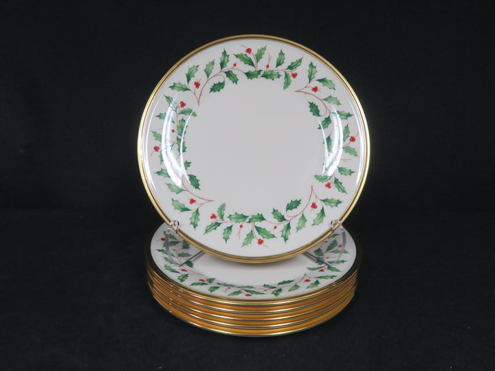 Lenox Holiday Salad/Dessert Plates
