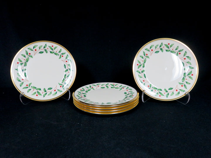 Lenox Holiday Salad/Dessert Plates