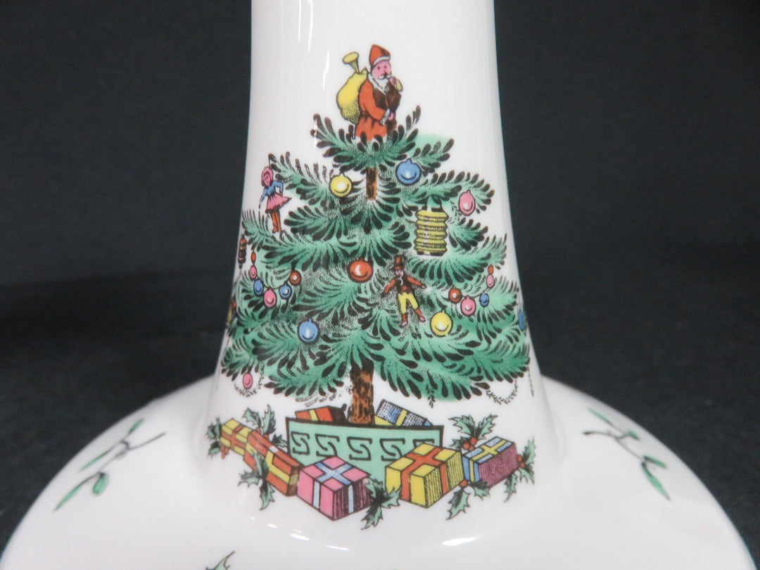 Spode Christmas Candleholders