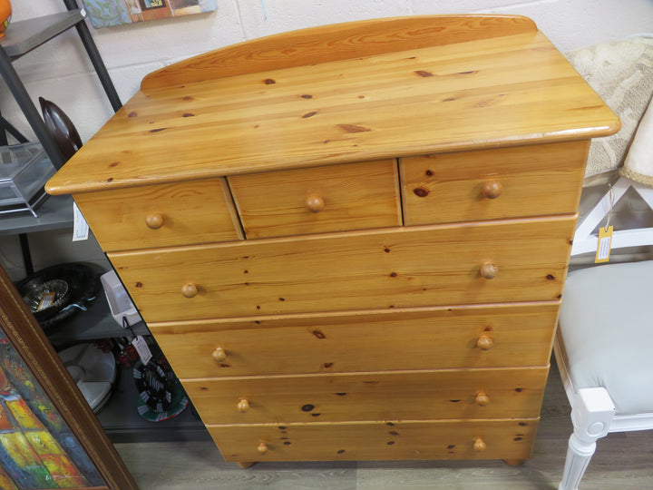 Seven Drawer Pine Dresser