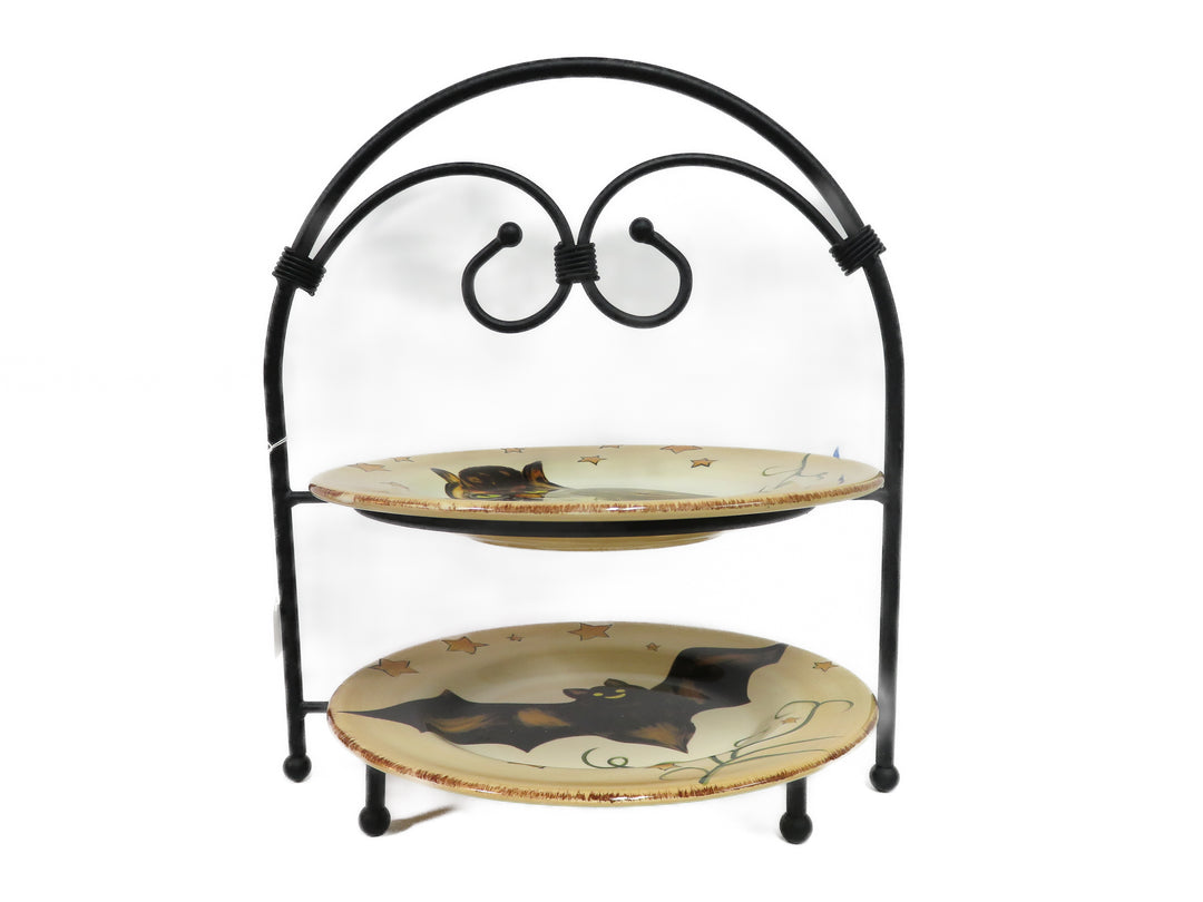 Tiered Server with Plates