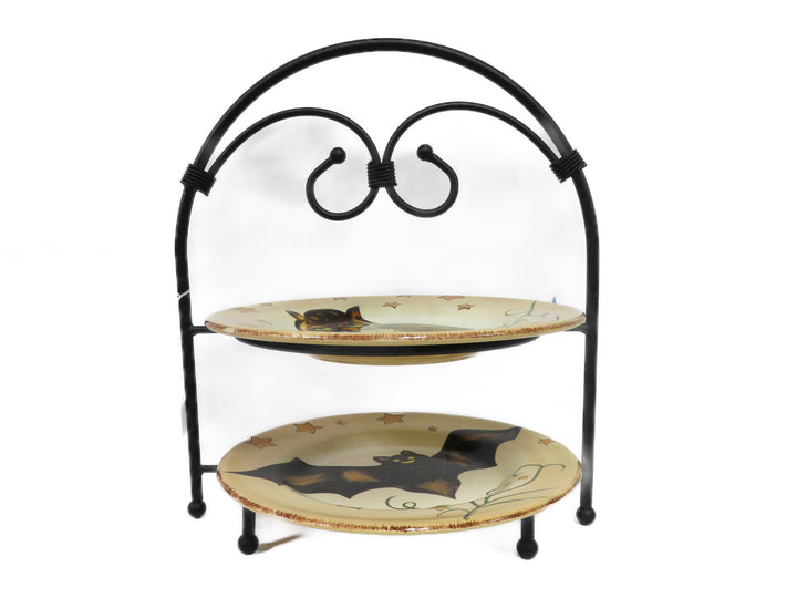 Tiered Server with Plates