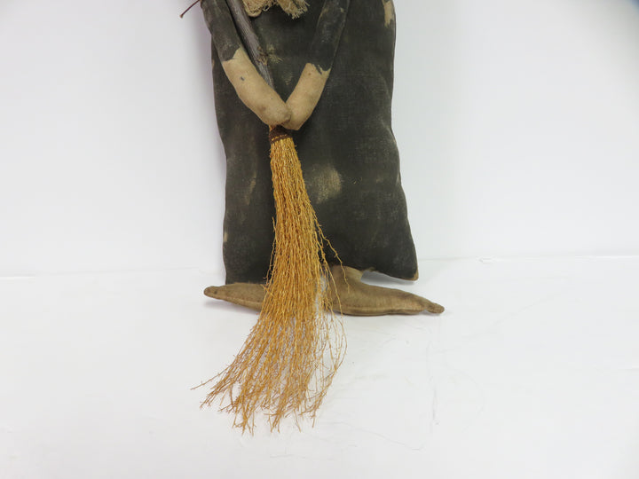 Folk Art Cloth Witch