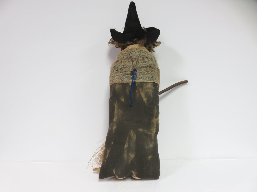 Folk Art Cloth Witch