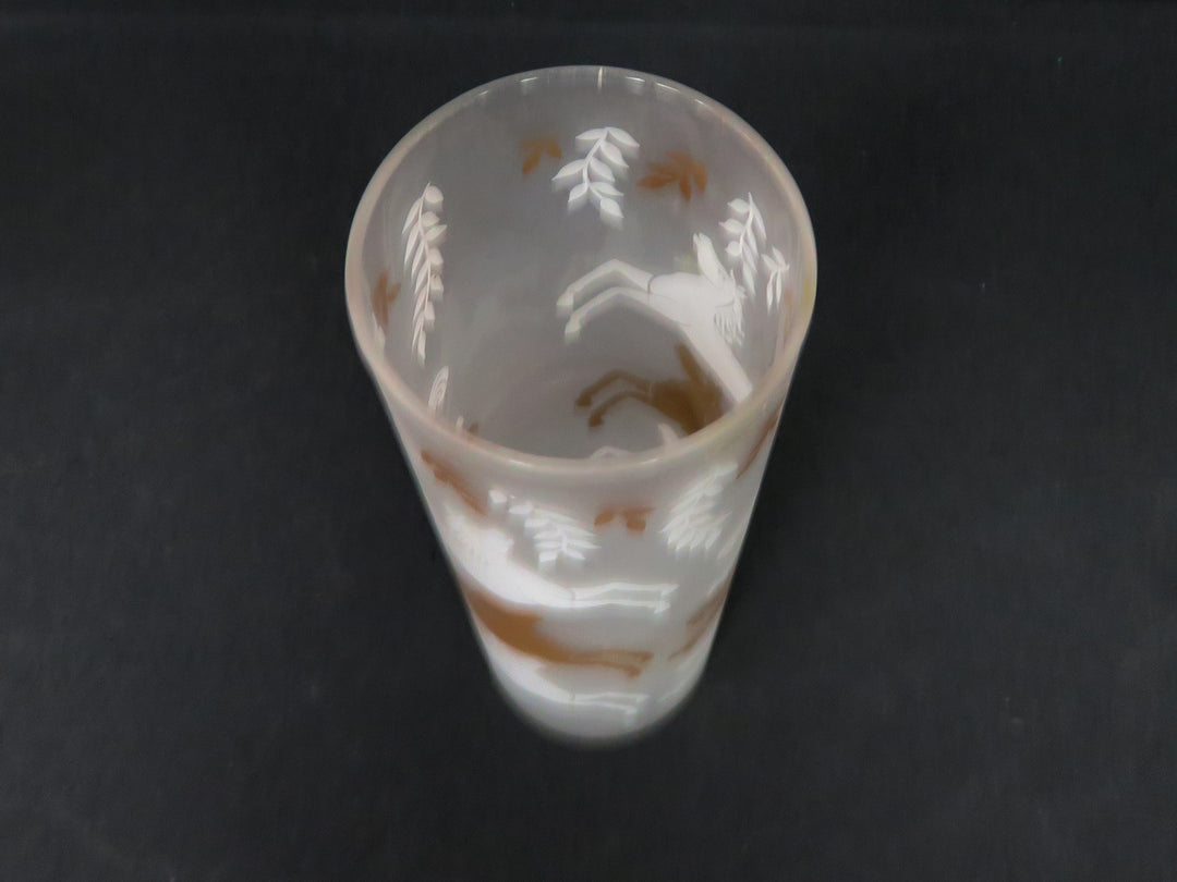 Frosted Cavalcade Tom Collins Glasses